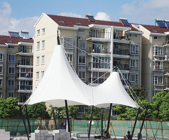 膜結構車棚在日本的發展前景